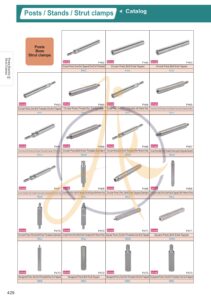 Post, Support, Strut Clamps, Struts